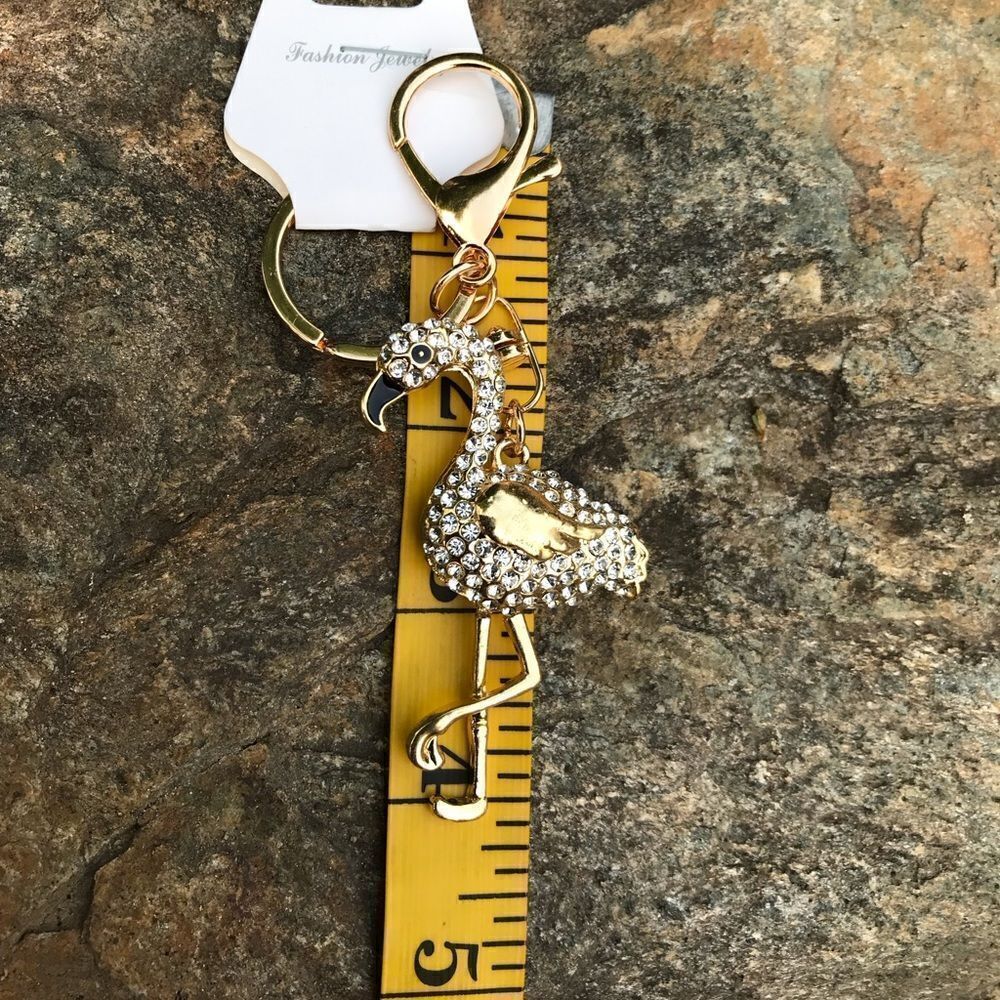 Flamingo Keychain  - Picture 3 of 9
